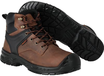 Mascot Footwear Originals Veiligheidsschoenen hoog F1002-715 - notenbruin/zwart - 40
