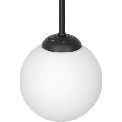 Milagro Lighting Plafondlamp Archie, zwart, lengte 68 cm, metaal, 2-lamps.