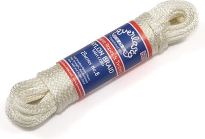Sterk Gevlochten Nylon Koord 6.5mm x 10m voor Katrol en Algemeen Gebruik