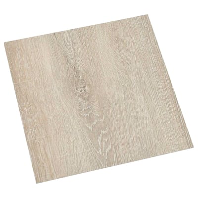vidaXL - Zelfklevende - Vloerplanken - Bruin - en - Beige - 30,5 - x - 30,5 - cm - 20 - st