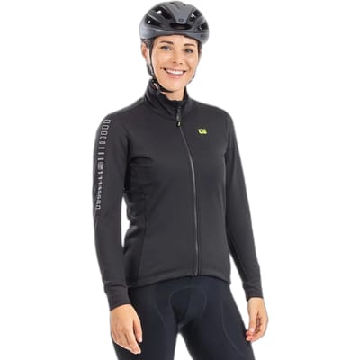 Ale Dames Fietsjas Solid Fondo - Zwart - S
