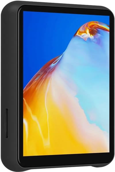 Bluetooth MP3-speler met touchscreen | 2,4" HD-display, 8 GB tot 128 GB opslag, BT 5.0, ondersteunt FLAC/MP3/WAV, FM-radio & e-reader (Zwart，16 GB)