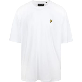 Lyle and Scott Plussize T-shirt Wit - Maat 3XL - Heren - Casual T-shirts