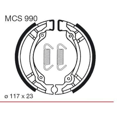 Remschoenset TRW MCS990