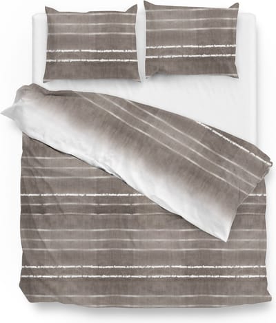 Zo! Home Zen Dekbedovertrek - Lits-jumeaux - 240x200/220 cm - Taupe