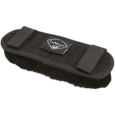 LeMieux Neusriem onderlegger Merino Zwart | Zwart | Hoofdstel accessoires paard