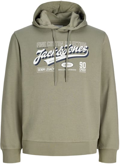 Jack & Jones Plus Hoodie Plus Size Logo Hoodie
