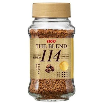 UCC THE BLEND nr. 114 Koffie - Een 70 g fles met aromatische koffie voor een perfecte start van uw dag.