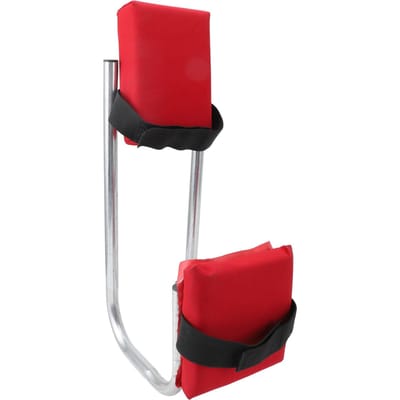 Siège de jardinage à genoux, économie de travail, anti-engourdissement, charge élevée, portable, avec coussin EVA, pour s'agenouiller rouge
