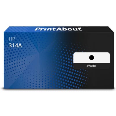 PrintAbout huismerk Toner 314A (Q7560A) Zwart Geschikt voor HP
