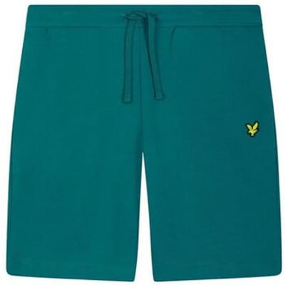 Korte Broek Lyle &amp; Scott ML414VOG SWEAT SHORT-X514 COURT GREEN