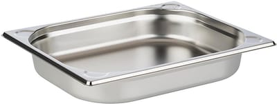 APS Gastronormbak - GN Bak - RVS - 2,8 Liter - Vaatwasserbestendig - Breukvast - Stapelbaar - 265 x 325 mm - H 55 mm