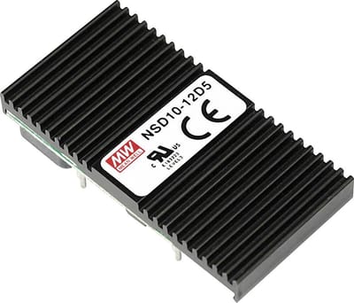 MW Mean Well NSD10-12S5 DC/DC-converter 10 W Aantal uitgangen: 1 x Inhoud 1 stuk(s)