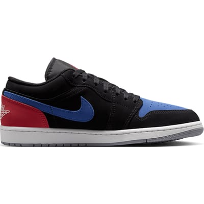 Jordan 1 Low Sneakers Heren - Zwart - Maat 47.5 - Leer