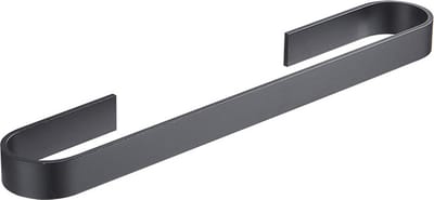 Steelparts Handdoekhouder - 40cm - Zwart - RVS