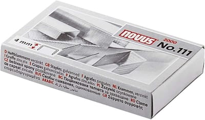 Tacker nietjes Type 111 - 2000 Stuks - Gegalvaniseerd Staal