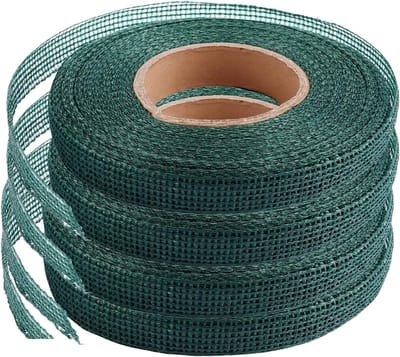 Set van 4 Plant Touwtjes 3cm x 50m - Ademend en Weerbestendig Touw voor Bomen en Planten, Ideaal voor Bevestigen en Ondersteunen van Groene Planten