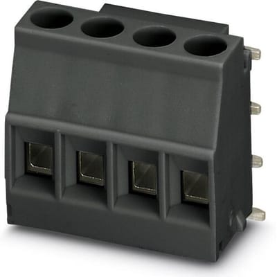 Phoenix Contact 2908443 Klemschroefblok 2.50 mm² Aantal polen 4 Zwart 200 stuk(s) Package