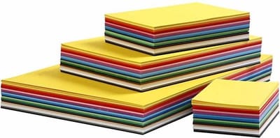 Karton - Diverse kleuren - A2,A3,A4,A5,A6 - 180 grams - Creotime - 1800 div vellen