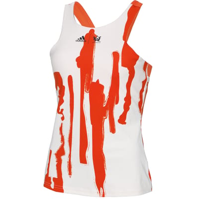 adidas New York Y Tanktop Dames-Beige,Oranje