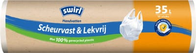 Swirl pedaalemmerzakken met handvatten 35ltr Multipack 3 rollen van15 stuks