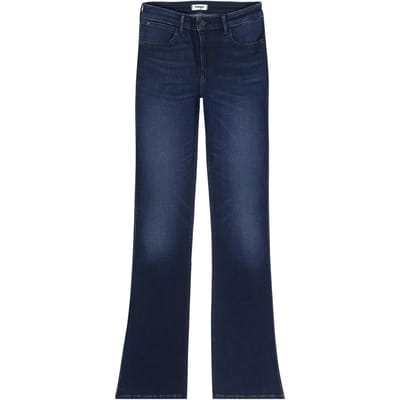 Wrangler 112342797 Bootcut Fit Spijkerbroek Blauw 31 / 32 Vrouw
