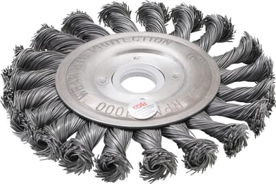 BGS Schijfborstel getwist staaldraad Ø 115 mm
