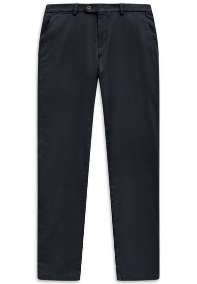 Bugatti Herren Chino Modern Fit broek van katoen-stretch
