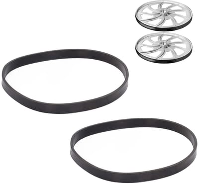 Dailygoods- Bandzaagband Set van 2 - Vervangingsonderdeel - Rubber Band - 13 Mm Breed - 3 Mm Dikte - Voor Houtbewerking - Lintzaagband