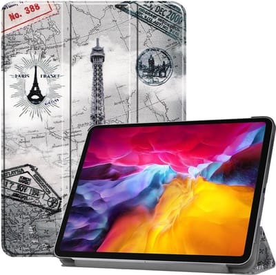 3-Vouw sleepcover hoes - Geschikt voor iPad Pro 11 inch (2018/2020/2021) - Eiffeltoren