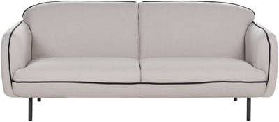 TONSBERG - Driezitsbank - Lichtgrijs - Polyester