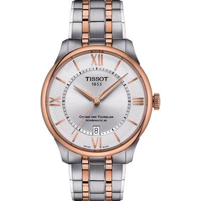 Tissot Chemin Des Tourelles Powermatic 80 T1398072203800 Horloge - Staal - Multi - Ø 39 mm