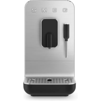 SMEG BCC12BLMEU Volautomatische Espressomachine - Geïntegreerde Bonenmaler - 19 Bar - Thermoblock - RVS Stoompijp - Bean-to-Cup - Collezione - Mat Zwart