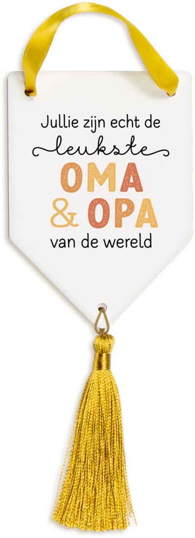 Tegel Deco - Oma & Opa