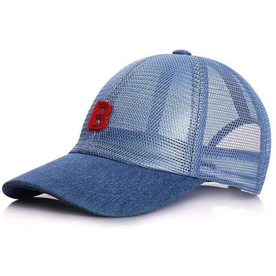Chapeaux pour enfants, chapeaux de protection solaire d'été, chapeaux de soleil pour bébés garçons et filles, chapeaux cool, chapeaux à bec de canard en maille, chapeau de protection solaire pour enfants 49-52cm gray