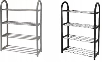 Schoenenrek 4 laags 50x65x18.5cm 2 assorti kleur