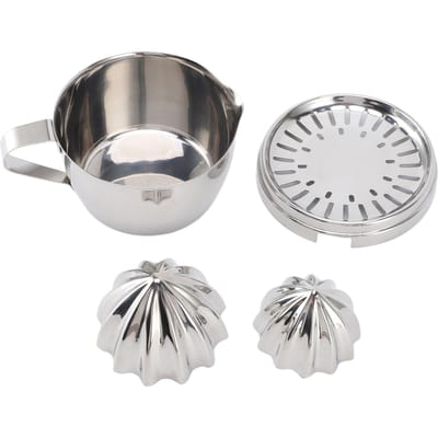 Handmatige Juicer Roestvrij Staal Multifunctionele Citruspers voor Sinaasappel Citroen Thuisbar white