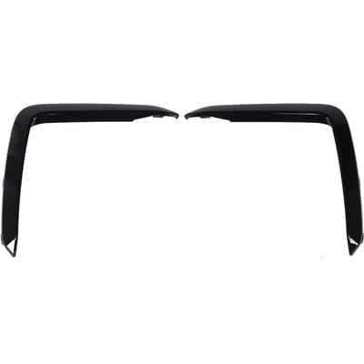 Glanzend Zwart Voorbumper Mistlamp Grille Sierstrip Afdekking Bezel Voor X6 G06 M Sport M50 Pre?LCI 2020 tot black