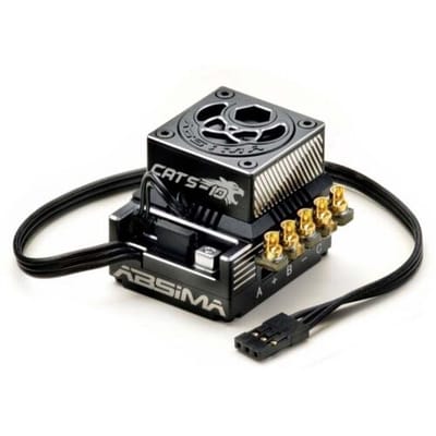 Absima 1:10 Brushless Premium ESC CATS-10V2 160A Brushless rijregelaar voor RC auto
