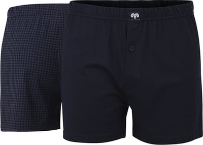 2 blauwe Ceceba Daytona heren shorts