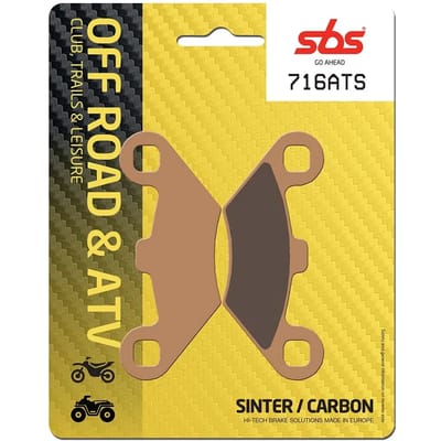 Plaquette de frein SBS pour Quad Polaris 250 Trail blazer 1990 à 2007 716ATS Neuf