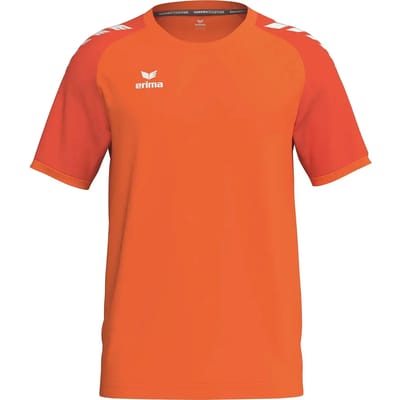 Erima Wings Shirt Korte Mouw Kinderen - Oranje / Mandarine | Maat: 140