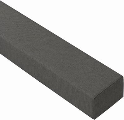 Bed Kussen - Matras Opvuller - Slaap Comfort - 45D Schuim - 180x15x25cm - Grijs