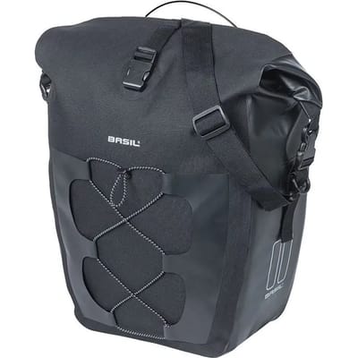 Navigator Waterproof - Enkele fietstas MIK STUDS- 25-31 Liter - Zwart - 100% waterdicht