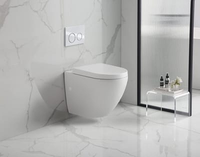 Wandcloset Inclusief Softclose WC-Bril - Diepspoel Toilet met Randloze Technologie