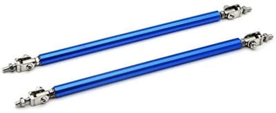 Dailygoods- Bumper Guard - Verstelbare Scheidingsbalk - Auto Modificatie - Ondersteuning Bar - Lichtgewicht Aluminium - 2 Stuks - Auto Lip Separator