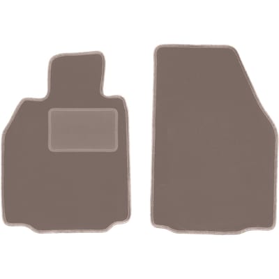 Beige voormatten voor: Porsche 911 (type 997) cabrio, coupé, targa (2002-2012)