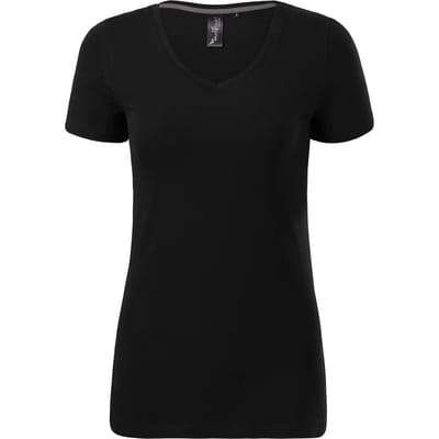 Dames-T-shirt met V-hals Malfini Premium Action 701