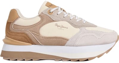 Pepe Jeans Freya Lea Schoenen Beige EU 37 Vrouw