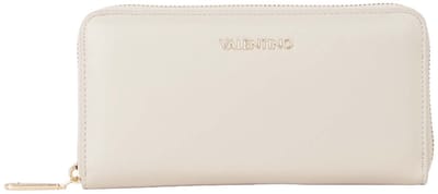 VALENTINO portemonnee West Re Portafoglio Zip Around Wallet Ecru beige